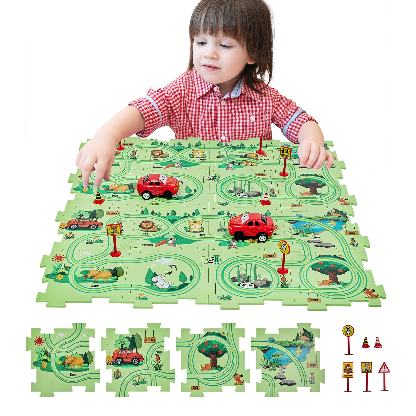 SGILE Forest Builder STEM Puzzle Set: Spark Imagination, Build Adventure!
